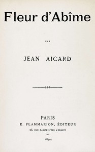 Cover of Fleur d'Abîme