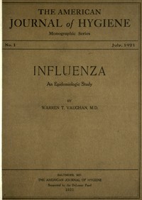 Cover of Influenza : $b An epidemiologic study
