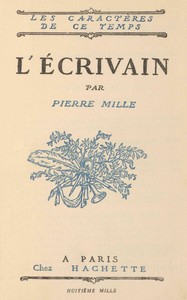 Cover of L'Écrivain