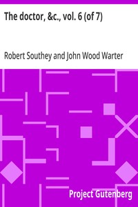 Cover of The doctor, &c., vol. 6 (of 7)