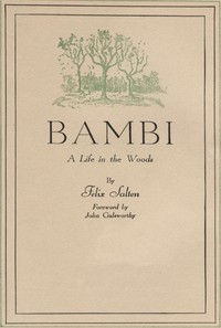 Cover of Bambi : $b A life in the woods