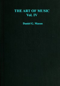 Cover of The art of music, Vol. 04 (of 14) : $b Music in America