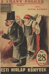 Cover of Az arany polgár : $b regény
