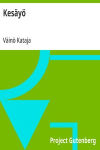 Cover of Kesäyö