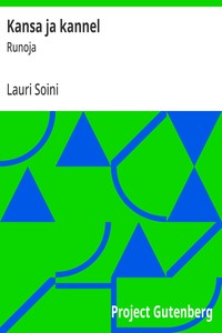 Cover of Kansa ja kannel : $b Runoja