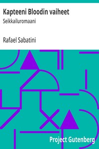 Cover of Kapteeni Bloodin vaiheet : $b Seikkailuromaani
