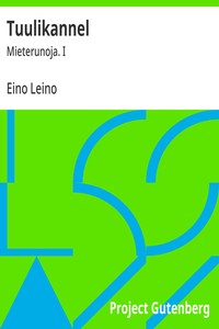Cover of Tuulikannel : $b Mieterunoja. I