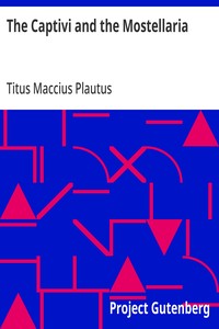 Cover of The Captivi and the Mostellaria