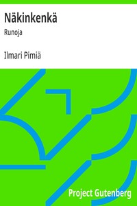 Cover of Näkinkenkä : $b Runoja