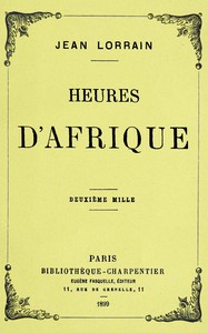 Cover of Heures d'Afrique