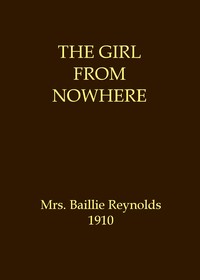 Cover of The girl from nowhere