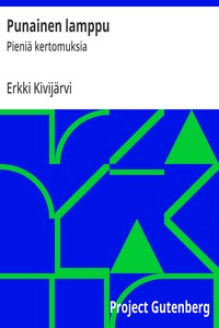 Cover of Punainen lamppu : $b Pieniä kertomuksia