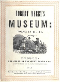 Cover of Robert Merry's museum, Volumes III-IV (1842)