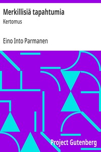 Cover of Merkillisiä tapahtumia : $b Kertomus