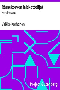 Cover of Rämekorven laiskottelijat : $b Korpikuvaus