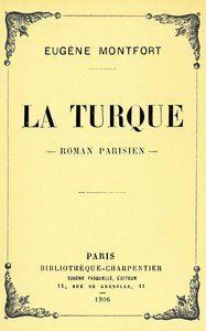 Cover of La Turque : $b roman parisien