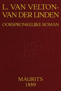 Cover of L. Van Velton-Van der Linden : $b Oorspronkelijke roman