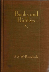 Cover of Books and bidders : $b The adventures of a bibliophile