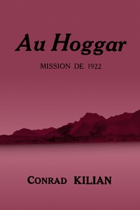 Cover of Au Hoggar : $b mission de 1922