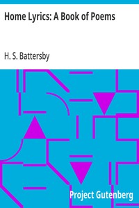Cover of Home Lyrics: A Book of Poems