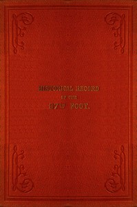 Cover of Historical record of the Eighty-seventh Regiment, or the Royal Irish Fusiliers : $b Containing an account of the formation of the regiment in 1793, and of its subsequent services to 1853