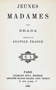Cover of Jeunes Madames