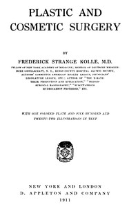Cover of Plastic and cosmetic surgery