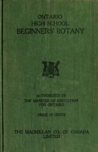 Cover of Beginners' botany