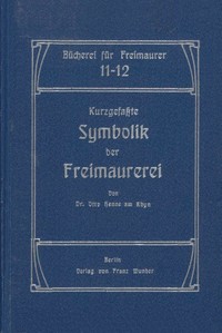 Cover of Kurzgefaßte Symbolik der Freimaurerei.