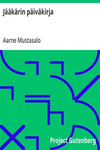 Cover of Jääkärin päiväkirja