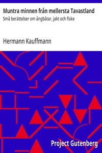 Cover of Muntra minnen från mellersta Tavastland : $b Små berättelser om ångbåtar, jakt och fiske