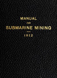 Cover of Manual for submarine mining
