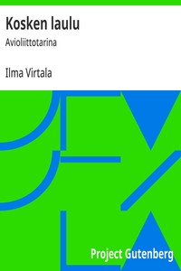 Cover of Kosken laulu : $b Avioliittotarina