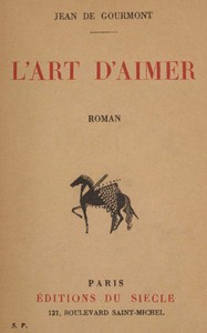 Cover of L'art d'aimer : $b roman