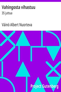 Cover of Vahingosta vihastuu : $b 35 juttua