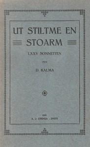 Cover of Ut stiltme en stoarm : $b LXXV Sonetten