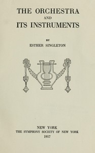 Cover of The orchestra and its instruments