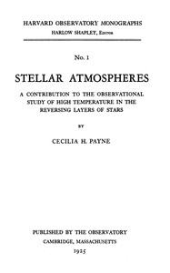 Cover of Stellar atmospheres : $b A contribution to the observational study of high temperature in the reversing layers of stars