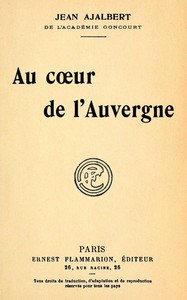Cover of Au cœur de l'Auvergne