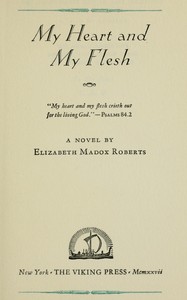 Cover of My heart and my flesh