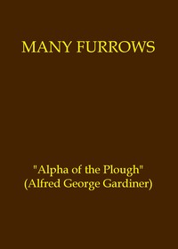 Cover of Many furrows