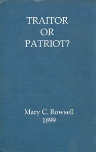 Cover of Traitor or patriot? : $b A tale of the Rye-House Plot