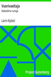 Cover of Vuorivaeltaja : $b Kokoelma runoja