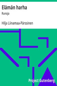 Cover of Elämän harha : $b Runoja