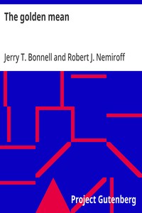 Cover of The golden mean
