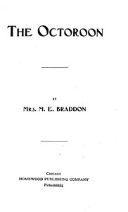 Cover of The Octoroon