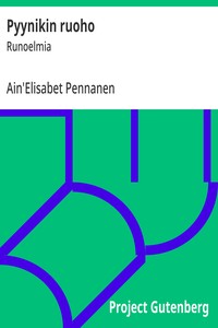 Cover of Pyynikin ruoho : $b Runoelmia