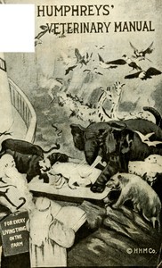 Cover of Manual of veterinary homeopathy : $b comprising diseases of horses, cattle, sheep, hogs, dogs and poultry and their homeopathic treatment