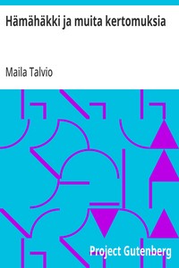 Cover of Hämähäkki ja muita kertomuksia