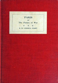 Cover of Paris : $b or, the future of war